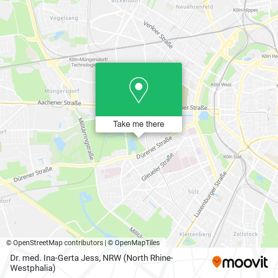 Dr. med. Ina-Gerta Jess map