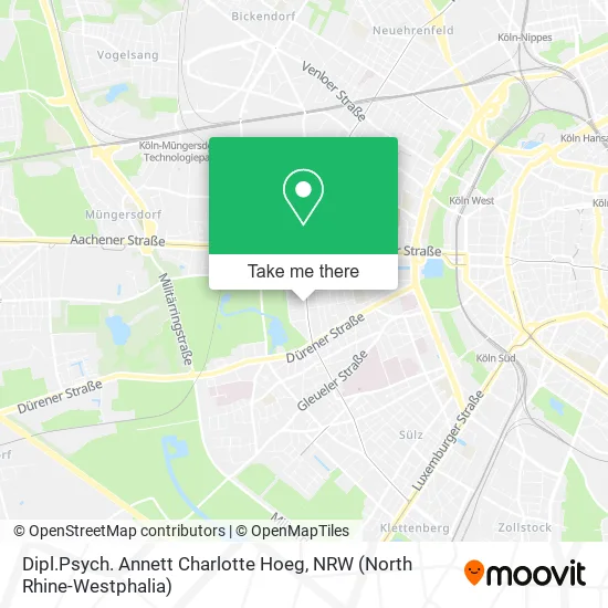 Dipl.Psych. Annett Charlotte Hoeg map
