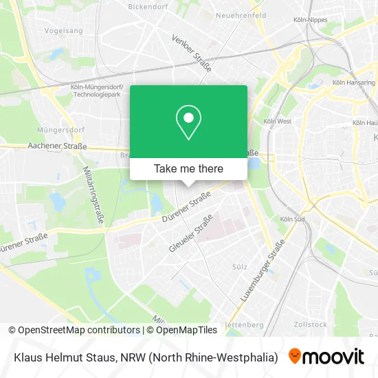 Карта Klaus Helmut Staus