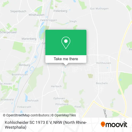 Карта Kohlscheider SC 1973 E V