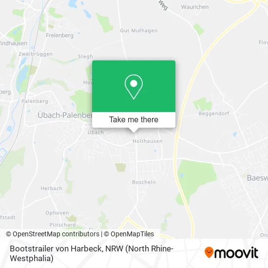 Карта Bootstrailer von Harbeck