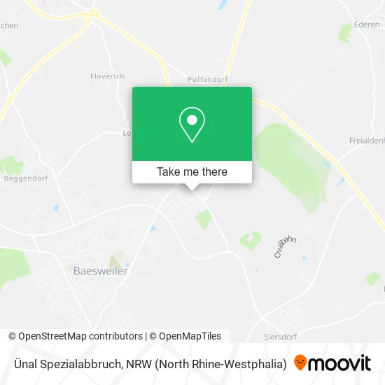 Карта Ünal Spezialabbruch