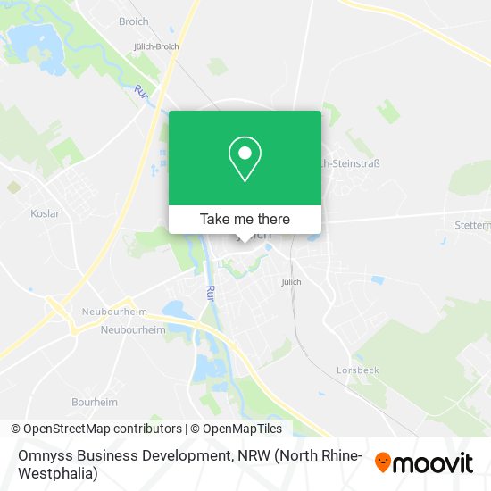 Omnyss Business Development map