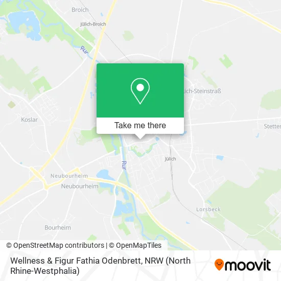 Карта Wellness & Figur Fathia Odenbrett