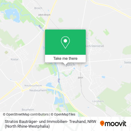 Stratos Bauträger- und Immobilien- Treuhand map