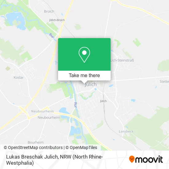Карта Lukas Breschak Julich