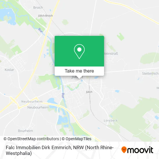 Карта Falc Immobilien Dirk Emmrich