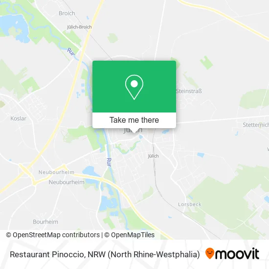 Карта Restaurant Pinoccio