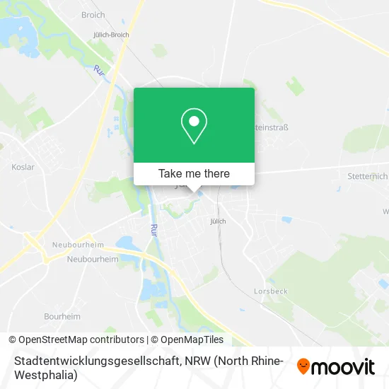 Stadtentwicklungsgesellschaft map