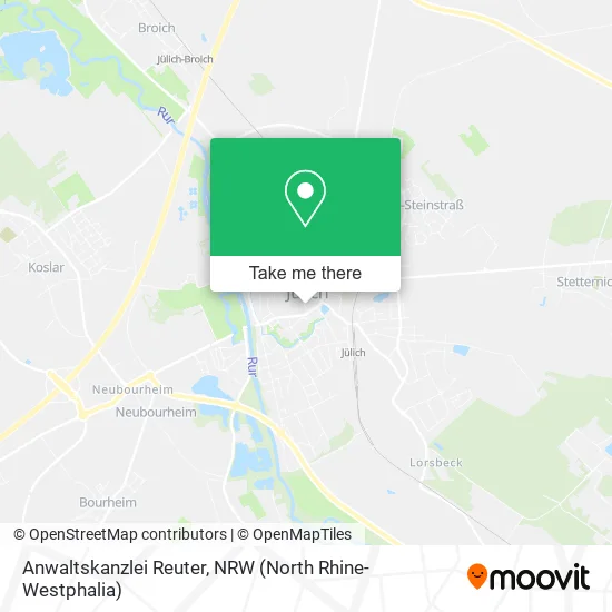 Карта Anwaltskanzlei Reuter