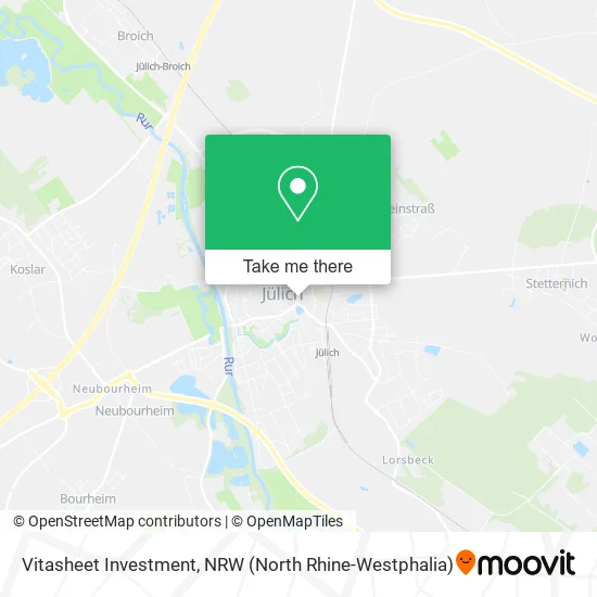 Карта Vitasheet Investment