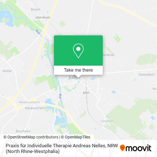 Praxis für Individuelle Therapie Andreas Nelles map