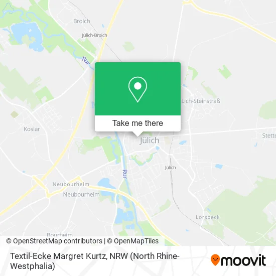 Карта Textil-Ecke Margret Kurtz