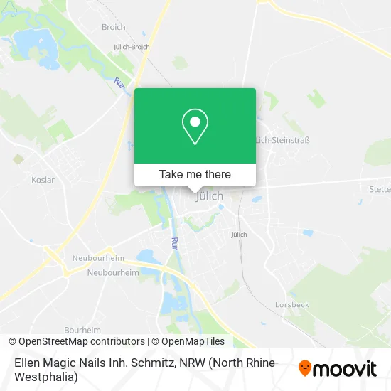 Карта Ellen Magic Nails Inh. Schmitz