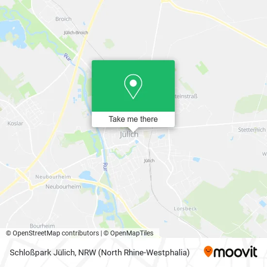 Карта Schloßpark Jülich
