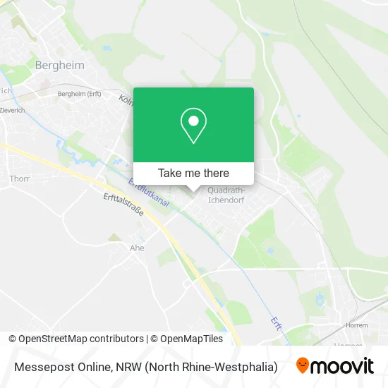 Messepost Online map