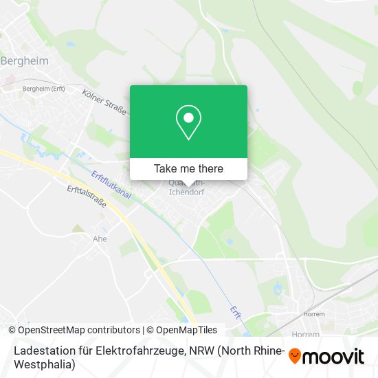 Ladestation für Elektrofahrzeuge map
