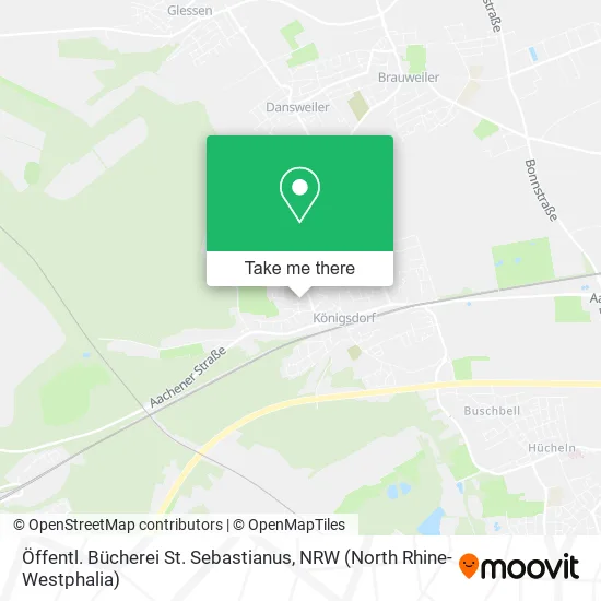 Карта Öffentl. Bücherei St. Sebastianus