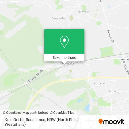 Карта Kein Ort für Rassismus