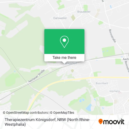 Therapiezentrum Königsdorf map