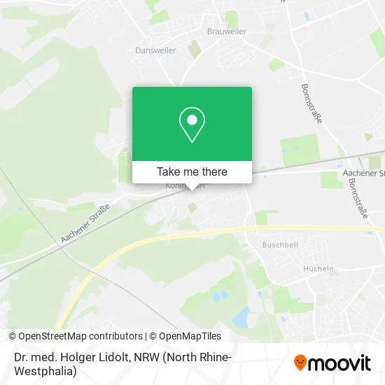 Карта Dr. med. Holger Lidolt