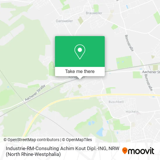 Карта Industrie-RM-Consulting Achim Kout Dipl.-ING