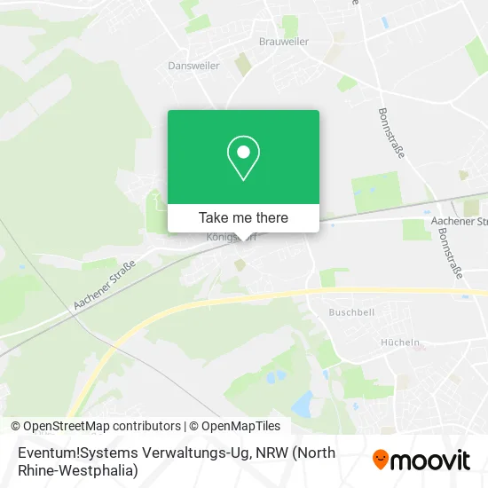 Карта Eventum!Systems Verwaltungs-Ug