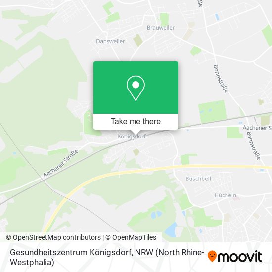 Gesundheitszentrum Königsdorf map