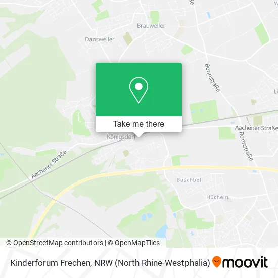 Карта Kinderforum Frechen