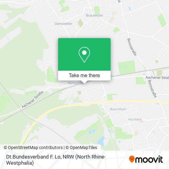 Dt.Bundesverband F. Lo map