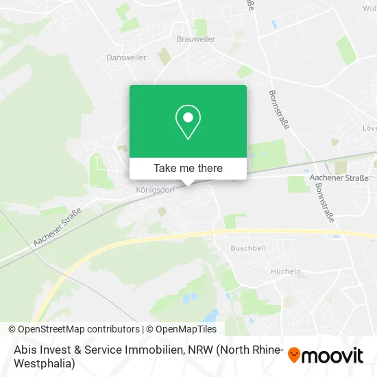 Карта Abis Invest & Service Immobilien