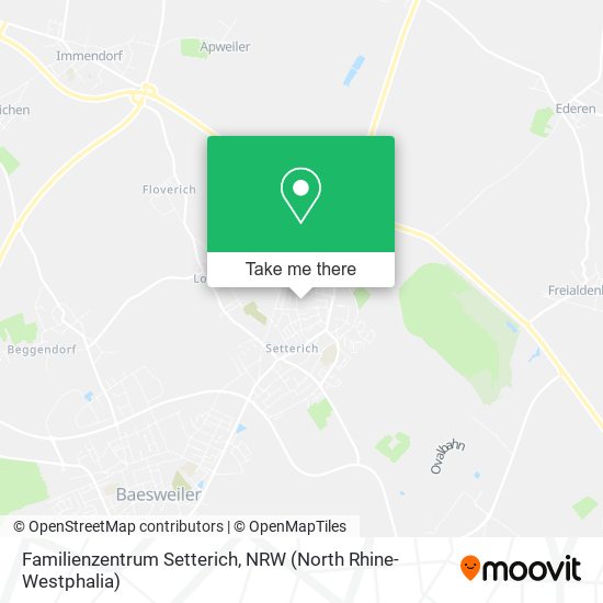 Familienzentrum Setterich map