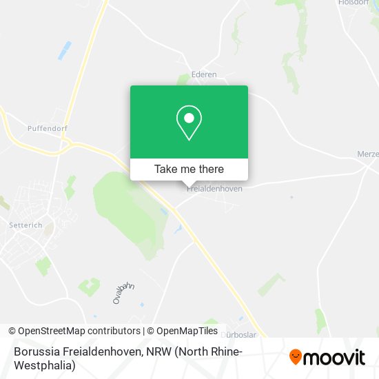 Borussia Freialdenhoven map