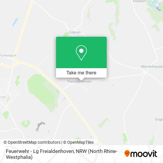 Feuerwehr - Lg Freialdenhoven map
