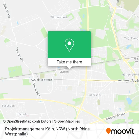 Карта Projektmanagement Köln