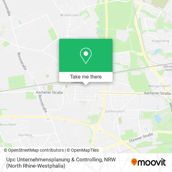 Карта Upc Unternehmensplanung & Controlling