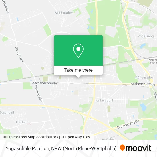 Yogaschule Papillon map