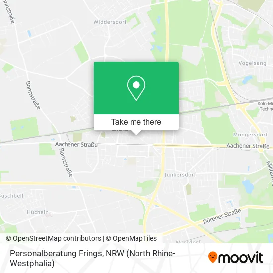 Карта Personalberatung Frings