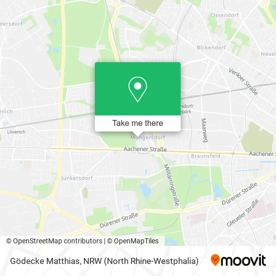 Карта Gödecke Matthias