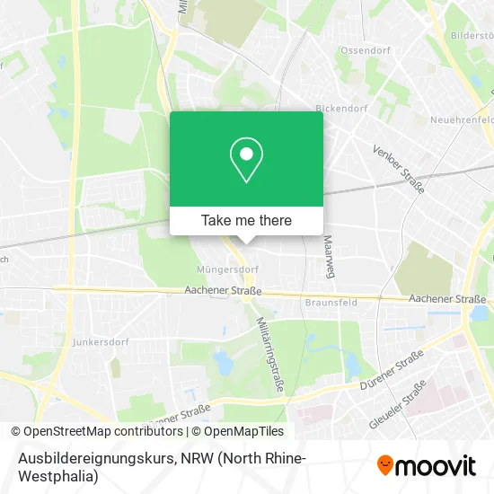 Карта Ausbildereignungskurs