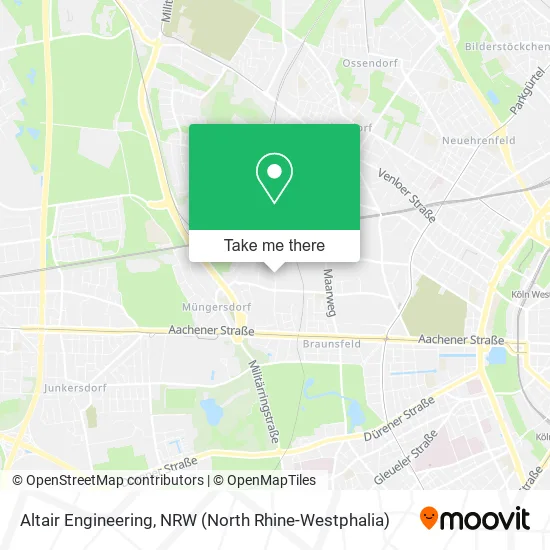 Карта Altair Engineering