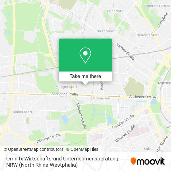 Omnitx Wirtschafts-und Unternehmensberatung map