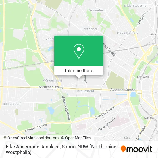 Карта Elke Annemarie Janclaes, Simon