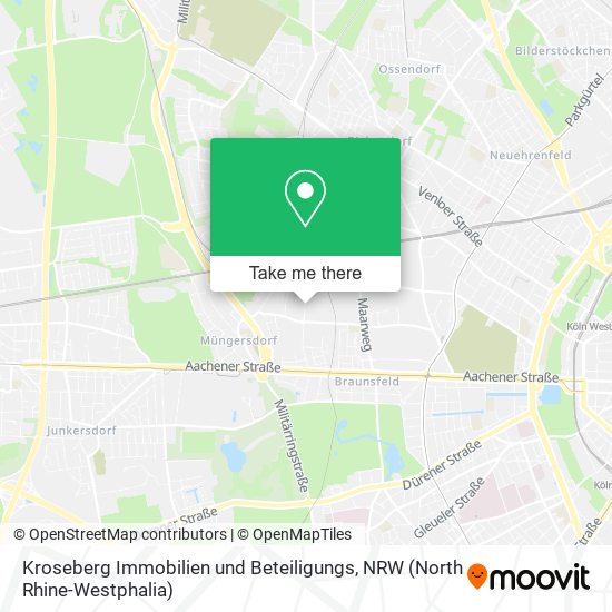 Kroseberg Immobilien und Beteiligungs map