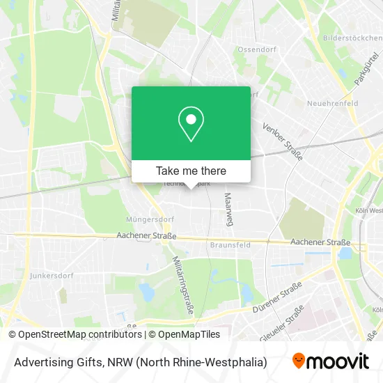 Advertising Gifts map