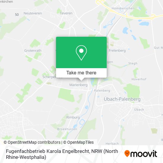 Fugenfachbetrieb Karola Engelbrecht map