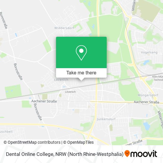 Dental Online College map