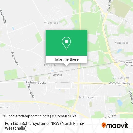 Карта Ron Lion Schlafsysteme