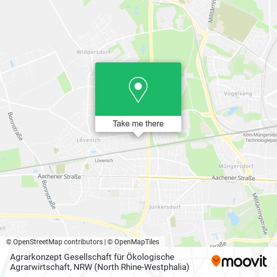Agrarkonzept Gesellschaft für Ökologische Agrarwirtschaft map