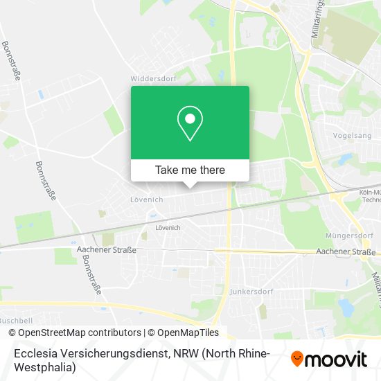 Ecclesia Versicherungsdienst map